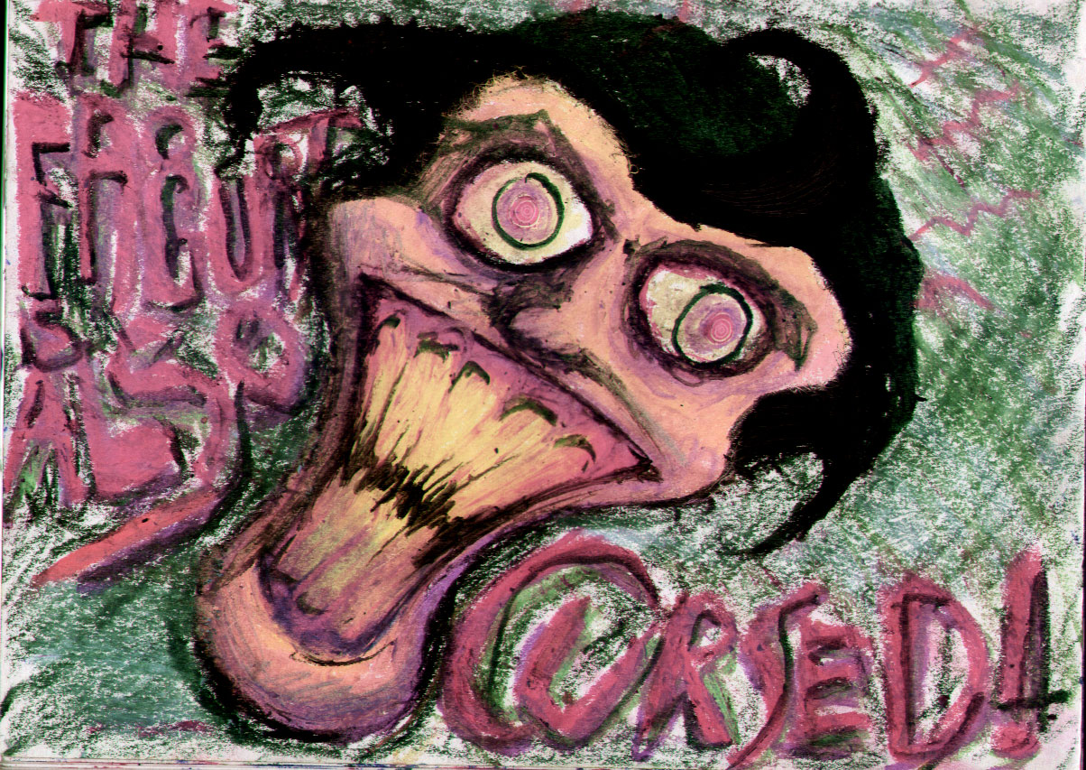 I drew this the first time I ever took mushrooms.